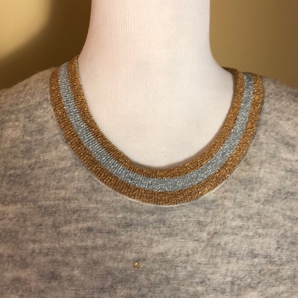 Anthropologie Knitted & Knotted size Medium Painted Floral Soft Cozy $178 NEW - Picture 6 of 16